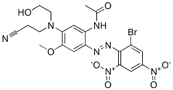 CAS#: 26021-20-5, N-[2-[(2-Bromo-4,6-Dinitrophenyl)Azo]-5-[(2-Cyanoethyl)(2-Hydroxyethyl)Amino]-4-Methoxyphenyl]Acetamide