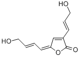 CAS 登录号：26047-03-0， 5-(4-羟基-2-丁烯亚基)-3-(3-羟基-1-丙烯基)呋喃-2(5H)-酮