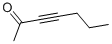 CAS 登录号：26059-43-8， 3-庚炔-2-酮