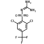 CAS#: 260788-63-4, 2,6-Dichloro-N-(Diaminomethylene)-4-(Trifluoromethyl)Benzenesulfonamide