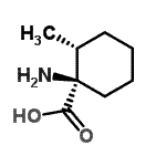 CAS 登录号：261355-44-6， (1R,2R)-1-氨基-2-甲基环己烷羧酸