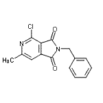 CAS#: 261363-75-1, 2-Benzyl-4-Chloro-6-Methyl-1H-Pyrrolo[3,4-c]Pyridine-1,3(2H)-Dione