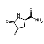 CAS#: 261623-76-1, (4S)-4-Fluoro-5-Oxo-D-Prolinamide