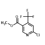 CAS#: 261635-79-4, Methyl 6-Chloro-4-(Trifluoromethyl)Nicotinate