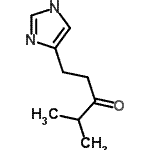 CAS 登录号：261711-48-2， 1-(1H-咪唑-4-基)-4-甲基-3-戊酮