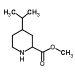 CAS 登录号：261777-45-1， 甲基4-异丙基-2-哌啶羧酸酯
