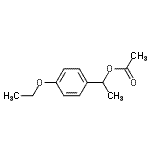 CAS 登录号：261954-18-1， 1-(4-乙氧基苯基)乙基乙酸酯