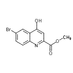 CAS#: 262586-62-9, Methyl 6-Bromo-4-Hydroxy-2-Quinolinecarboxylate