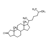 CAS 登录号：26263-39-8， 3A,5A-二甲基-6-(6-甲基-2-庚烷基)十四氢二环戊烷并[a,f]萘-2(1H)-酮