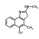 CAS#: 26269-12-5, 4-Methyl-2-(Methylamino)Naphtho[1,2-d][1,3]Thiazol-5-Ol