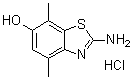 CAS 登录号：26278-83-1， 2-氨基-4,7-二甲基-1,3-苯并噻唑-6-醇盐酸盐