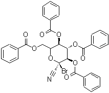 CAS#: 262849-67-2, (2R,3R,4S,5R)-6-[(Benzoyloxy)Methyl]-2-Bromo-2-Cyanotetrahydro-2H-Pyran-3,4,5-Triyl Tribenzoate