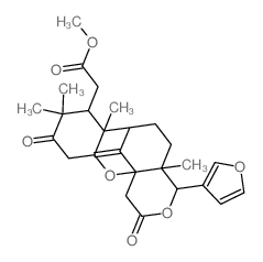 CAS#: 2629-14-3, (4S,4aS,7R,7aR,8R,11aS,12aS)-4-(3-Furanyl)dodecahydro-4a,7a,9,9-tetramethyl-13-methylene-2,10-dioxo-7,12a-Methano-2H,4H-pyrano[4,3-b][1]benzoxocin-8-acetic acid methyl ester