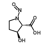 CAS 登录号：2632-64-6， (3S)-3-羟基-1-亚硝基-L-脯氨酸