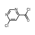 CAS#: 263270-52-6, 6-Chloro-4-Pyrimidinecarbonyl Chloride