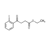 CAS#: 263273-52-5, Ethyl 4-(2-Iodophenyl)-4-Oxobutanoate