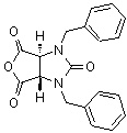 CAS 登录号：26340-00-1， (3aS,6aS)-1,3-二苄基二氢-1H-呋喃并[3,4-d]咪唑-2,4,6(3H)-三酮