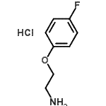 CAS 登录号：263409-81-0， 2-(4-氟苯氧基)乙胺盐酸盐(1:1)