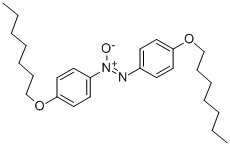CAS 登录号：2635-26-9， 1,2-二[4-(庚氧基)苯基]-二氮烯 1-氧化物