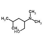 CAS#: 263847-42-3, 2-(Dimethylamino)-4-Methyl-1-Pentanol