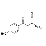 CAS 登录号：26454-80-8， [2-(4-甲基苯基)-2-氧代乙基]丙二腈