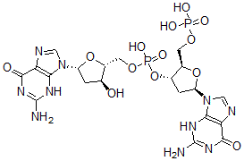 CAS 登录号：26467-04-9， 2'-脱氧鸟苷酰-(5'-3')-2'-脱氧-5'-鸟苷酸