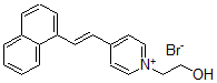 CAS 登录号:26468-01-9, N-(2-羟基乙基)-4-(beta-(1-萘基乙烯基)吡啶鎓溴化物)