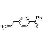 CAS 登录号：265108-00-7， 1-(5-烯丙基-2-吡啶基)乙酮