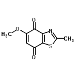 CAS#: 265312-60-5, 5-Methoxy-2-Methyl-1,3-Benzothiazole-4,7-Dione