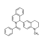 CAS#: 26580-41-6, [1-(1-Methyl-1,2,3,4-Tetrahydro-6-Quinolinyl)-2(1H)-Isoquinolinyl](Phenyl)Methanone