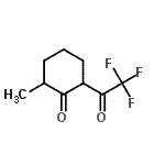 CAS 登录号：266309-20-0， 2-甲基-6-(三氟乙酰基)环己酮