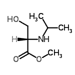 CAS 登录号：266311-86-8， 甲基(2S)-3-羟基-2-(异丙基氨基)丙酸酯