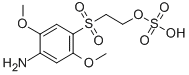 CAS#: 26672-24-2, 2-[(4-Amino-2,5-Dimethoxyphenyl)Sulfonyl]-Ethanol 1-(Hydrogen Sulfate)