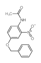 CAS 登录号：26697-34-7， 4-苄氧基-2-硝基乙酰苯胺)