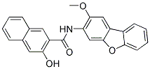 CAS 登录号：2672-81-3， 3-羟基-N-(2-甲氧基二苯并呋喃-3-基)-2-萘甲酰胺