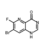 CAS 登录号：267243-49-2， 7-溴-6-氟吡啶o[3,2-d]嘧啶-4(1H)-酮