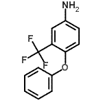 CAS 登录号：267416-81-9， 4-苯氧基-3-(三氟甲基)苯胺