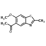 CAS#: 26749-55-3, 1-(6-Methoxy-2-Methyl-1,3-Benzothiazol-5-Yl)Ethanone