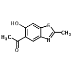 CAS#: 26749-64-4, 1-(6-Hydroxy-2-Methyl-1,3-Benzothiazol-5-Yl)Ethanone