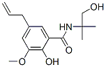 CAS 登录号：26750-97-0， 5-烯丙基-N-(2-羟基-1,1-二甲基乙基)-2-羟基间大茴香酰胺
