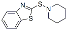 CAS 登录号：26773-65-9， 2-(哌啶硫代)苯并噻唑