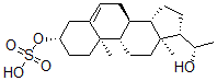 CAS 登录号：26838-20-0， 20alpha-二氢孕烯醇酮-硫酸酯