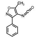 CAS 登录号：268748-84-1， 4-异氰酸-5-甲基-3-苯基-1,2-恶唑