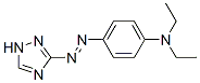 CAS 登录号：26903-94-6， N,N-二乙基-4-(1H-1,2,4-三唑-3-基偶氮)苯胺