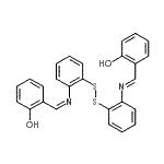 CAS#: 26907-82-4, 2-[(E)-{[2-({2-[(Z)-(2-Hydroxybenzylidene)Amino]Phenyl}Disulfanyl)Phenyl]Imino}Methyl]Phenol
