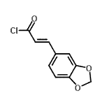 CAS#: 26930-49-4, (2E)-3-(1,3-Benzodioxol-5-Yl)Acryloyl Chloride