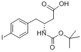 CAS 登录号：269396-71-6， 叔丁氧羰基-(R)-3-氨基-4-(4-碘-苯基)-丁酸