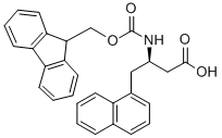 CAS 登录号：269398-89-2， 芴甲氧羰基-(R)-3-氨基-4-(1-萘基)-丁酸