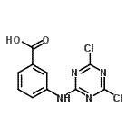 CAS 登录号：26940-56-7， 3-[(4,6-二氯-1,3,5-三嗪-2-基)氨基]苯甲酸