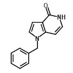 CAS 登录号：26956-47-8， 1-苄基-1,5-二氢-4H-吡咯并[3,2-c]吡啶-4-酮